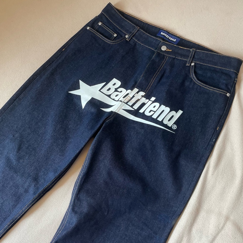 Badfriend Jeans (indigo/white)